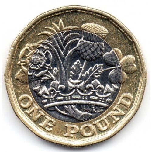 A British 2018 Elizabeth Ii 1 Livre 