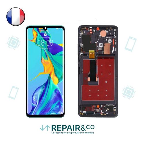 Ecran Lcd + Vitre Tactile Huawei P30 Pro Avec Chassis Noir