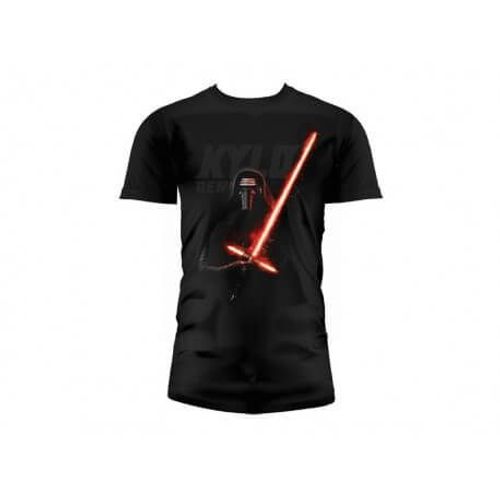 T-Shirt - Star Wars Episode 7- Homme Kylo Ren Lightsaber Taille L