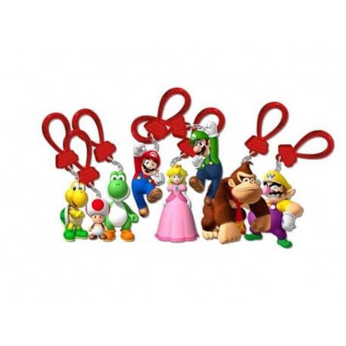 Porte Clé Super Mario Backpack Buddies - Sachet Aléatoire
