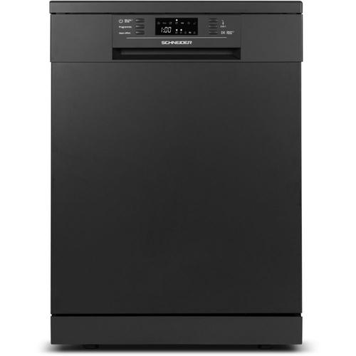 Schneider SCDW1542IDBM - Lave vaisselle Noir mat - Pose libre - largeur : 60