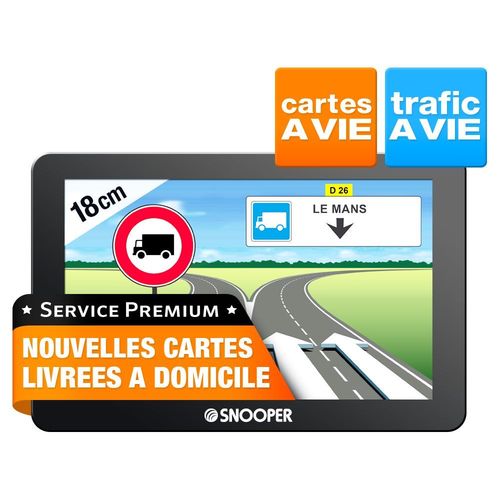 GPS Snooper Truckmate PL6600 7pouces