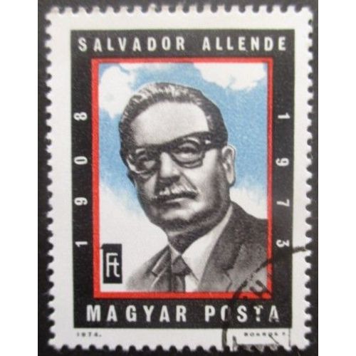 Hongrie N°2363 Ancien Président Du Chili Salvador Allende Oblitéré