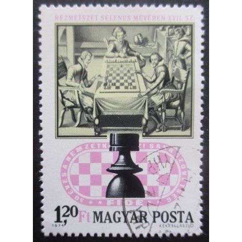 Hongrie N°2374 Echecs Oblitéré