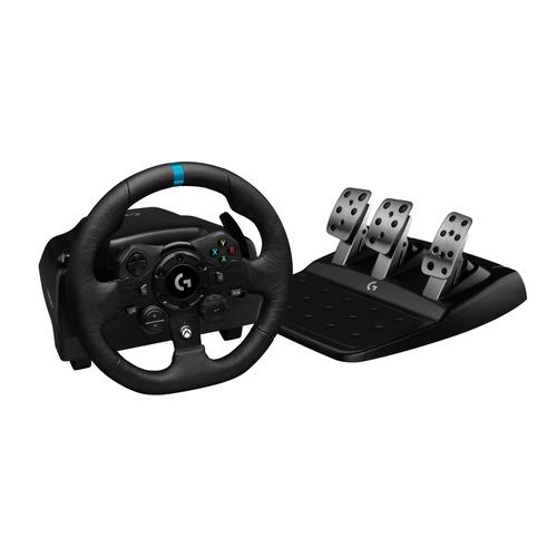 Logitech G923 - Ensemble Volant Et Pédales - Filaire - Noir - Pour Pc, Microsoft Xbox One