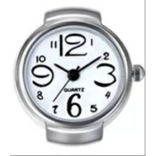 Bague Montre Blanche