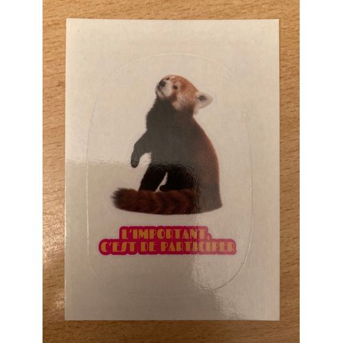(385) Image Panini 181 Animaux 2014/2015 