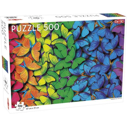 Puzzles 500 Pièces Puzzle 500 Pcs Rainbow Butterflies