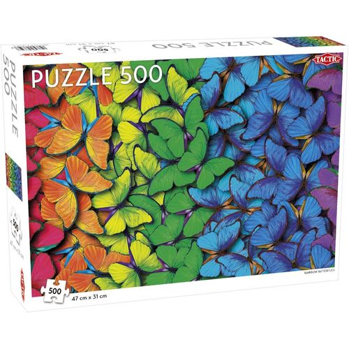 Puzzles 500 Pièces Puzzle 500 Pcs Rainbow Butterflies