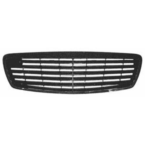 Grille De Radiateur Pour Mercedes Classe E, De 2002 À 2006 (W211), Noire, Mod. Avantgarde, Neuve