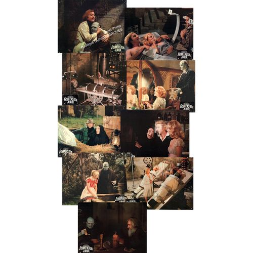 Frankenstein Junior (Young Frankenstein) : Jeux A+B De 18 Photos D'exploitation Cinématographique - Format 22x28 Cm - De Mel Brooks Avec Gene Wilder, Madeline Kahn, Marty Feldman - 1974