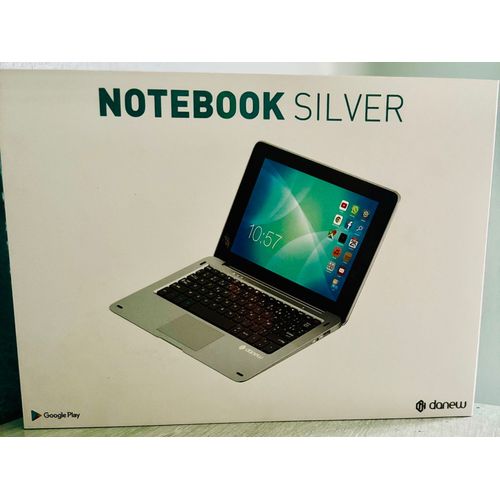 Notebook Silver Danew Dbook 111 - 10.1" A133 QuadCore - 1.5 Ghz - Ram 2 Go - DD 32 Go