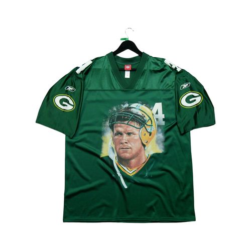 Reconditionné - Maillot Reebok Green Bay Packers Nfl - Taille Xl - Homme - Vert