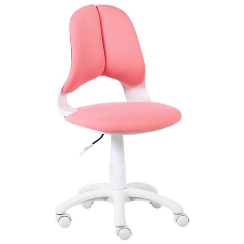 Chaise De Bureau En Polyester Rose Marguerite