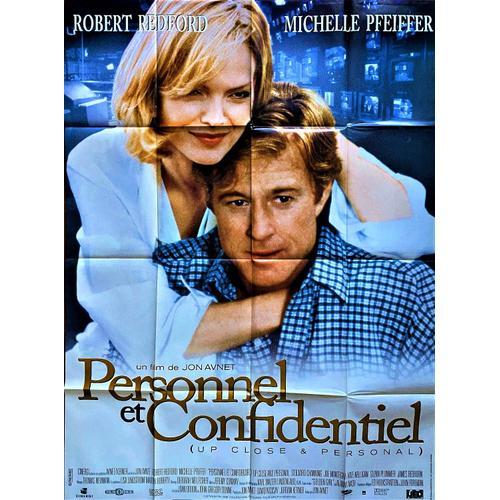 Personnel Et Confidentiel - De Jon Avnet - Robert Redford - Michelle Pfeiffer - Affiche Originale Cinéma - 120 X 160 - 1996 -