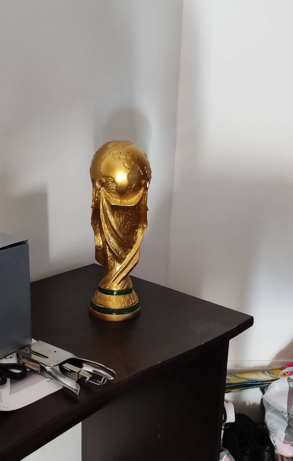 Coupe du Monde Football Trophée Résine Réplique Trophée Modèle