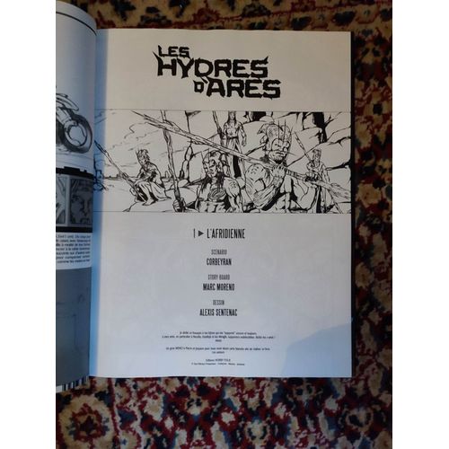 L' Afridienne ( Les Hydres D'arès) [ Corbeyran, Marc Moreno, Alexis Sentenac]