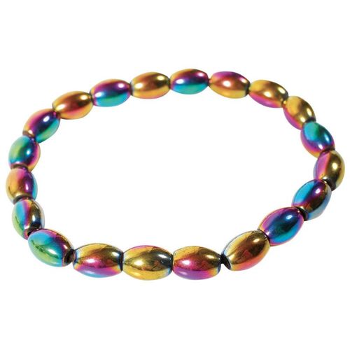 Bracelet Hématite Grain Café