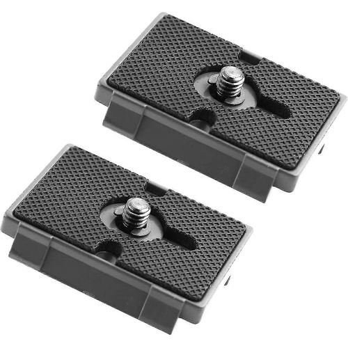 2 Pcs Quick Release Plate Tripod Camera For Manfrotto Mount Plate 200pl-14 Rc2 Cameras Tripod Head