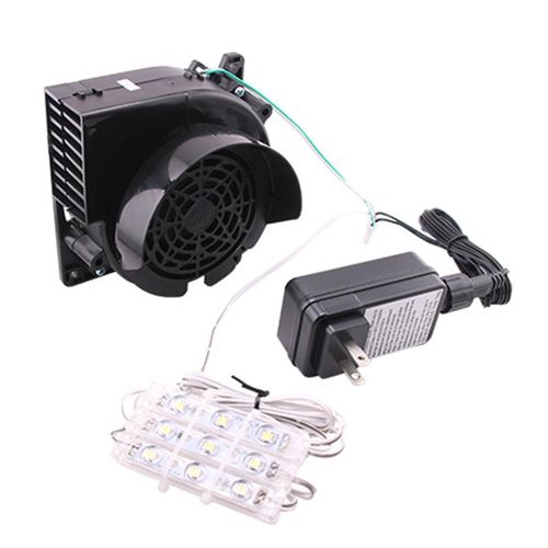 12v 1.5a Inflatable Air Blower Replacement Fan Blower Motor With 3 Led Light Dz