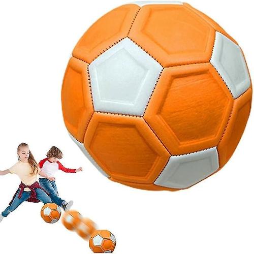 Ballon De Football Courbe 20cm Eva En Caoutchouc Embardée Balle Flexible Élastique Kicker Ball Pour Garçons Filles Adolescents Enfants Enfants