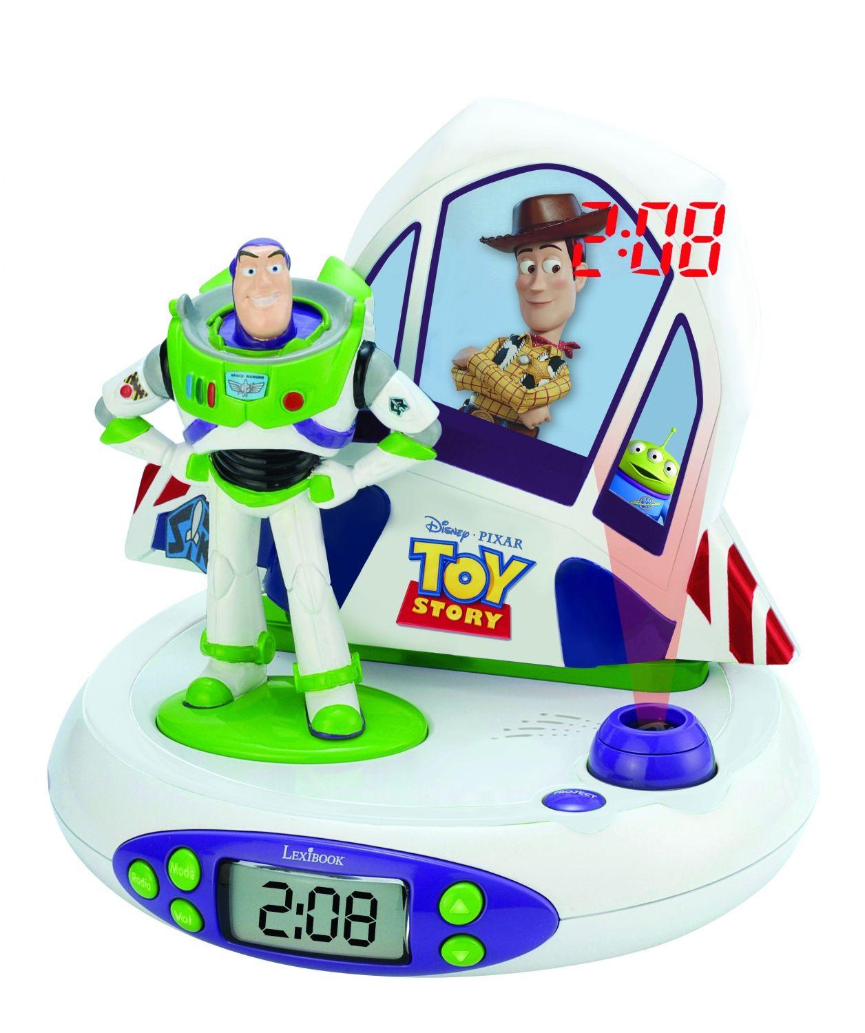 Radio réveil projecteur Toy Story - tuner radio