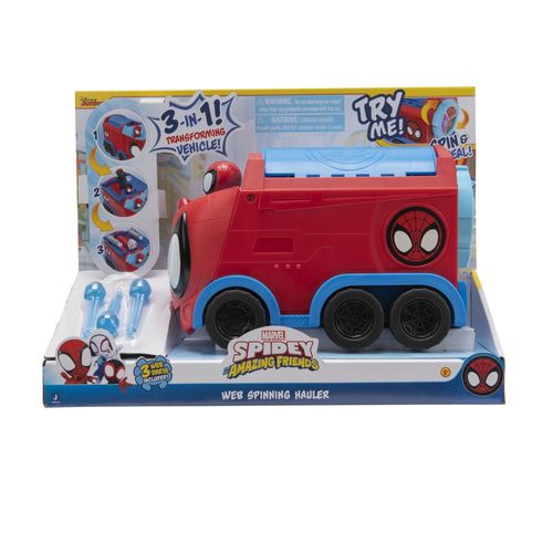 Spidey And His Amazing Friends Spidey Transporteur Tournant