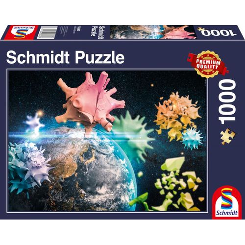 Puzzles Planète Terre 2020, 1000 Pcs