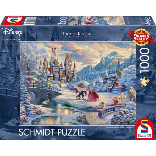 Puzzles Disney, Beauty And The Beasts Winter Enchantment