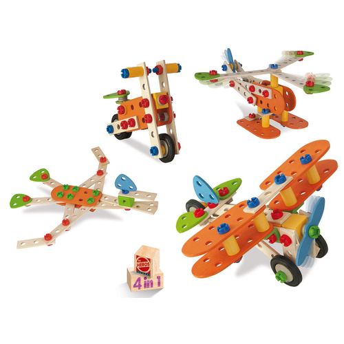 Eichhorn Eh Const. 90pcs Avion 4 En 1