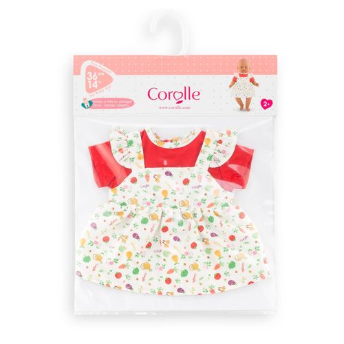 Mes Vêtements De Poupons Corolle Bb36  Robe La Fete Du Potager