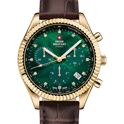 Ladies Watch Swiss Military Sm30207.08, Quartz, 38mm, 5atm