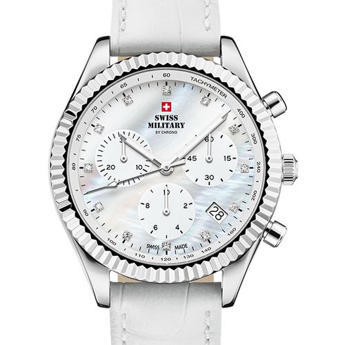 Ladies Watch Swiss Military Sm30207.06, Quartz, 38mm, 5atm