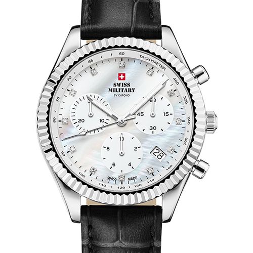 Ladies Watch Swiss Military Sm30207.05, Quartz, 38mm, 5atm