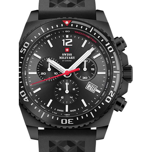 Mens Watch Swiss Military Sm34093.05, Quartz, 45mm, 10atm