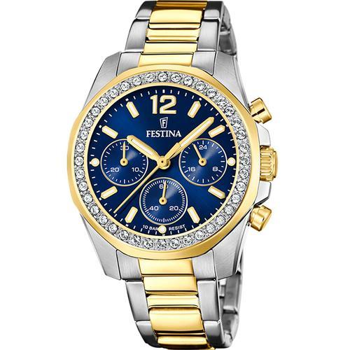 Ladies Watch Festina F20607/2, Quartz, 38mm, 10atm