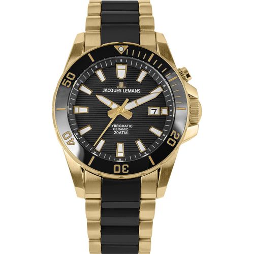 Mens Watch Jacques Lemans 1-2222d, Quartz, 42mm, 20atm