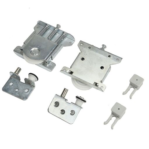 Rouleau de porte de placard coulissant, pièces de porte coulissante...