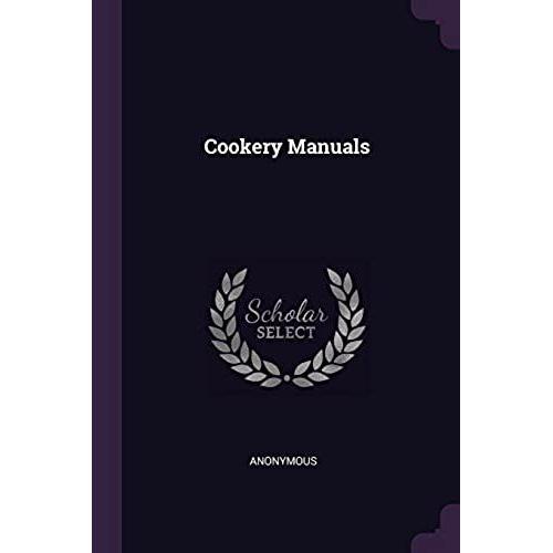 Cookery Manuals