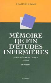 Mémoire De Fin D'études Infirmières - Guide Méthodologique