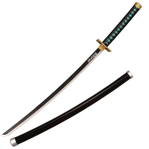 Épée Demon 104 Cm En Bois Épée Tokitou Muichirou, Katana En Bois Anime Japonais, Épée Cosplay