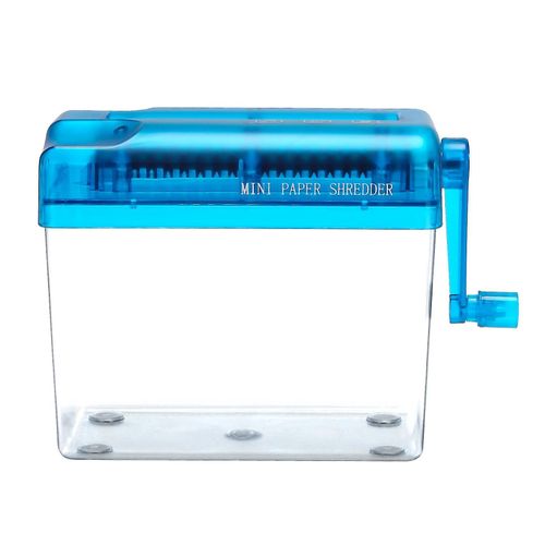 A6 Mini Déchiqueteuse Manuelle Déchiqueteuse À Manivelle De Bureau