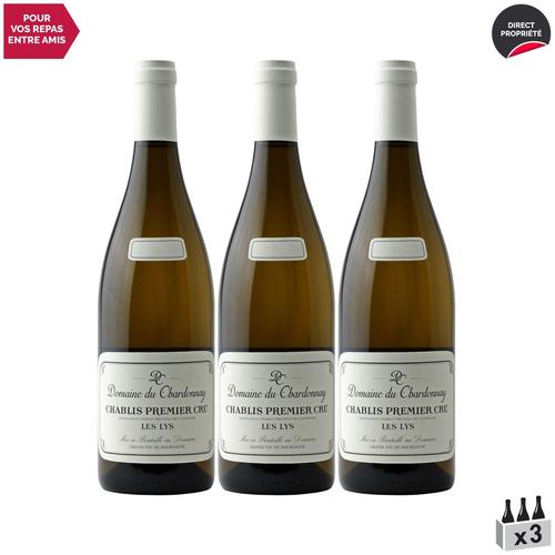 Domaine Du Chardonnay Chablis 1er Cru Les Lys Blanc 2021 X3