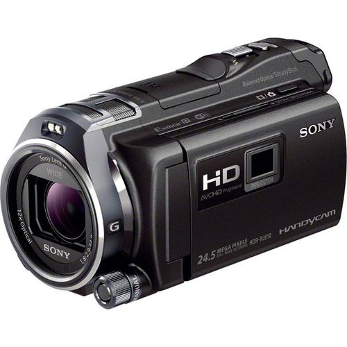 Sony Handycam HDR-PJ810E - Caméscope avec projecteur - 1080p - 6.59 MP - 12x zoom optique - flash 32 Go - carte Flash - Wi-Fi, NFC - noir