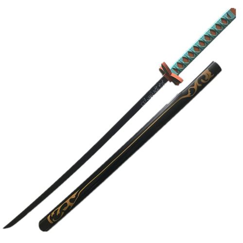 Accessoire Pour Halloween Pour Demon Of Slayer Cosplay Épée Mousse Pu 80 Cm Tomioka Giyuu Kamado Tanjirou Épée Cadeaux De Noël Anniversaire (Kochou Shinob)