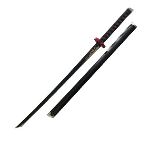 Accessoire Pour Halloween Pour Demon Of Slayer Cosplay Épée Mousse Pu 80 Cm Tomioka Giyuu Kamado Tanjirou Épée Cadeaux De Noël Anniversaire (Rengoku Kyoujurou B)
