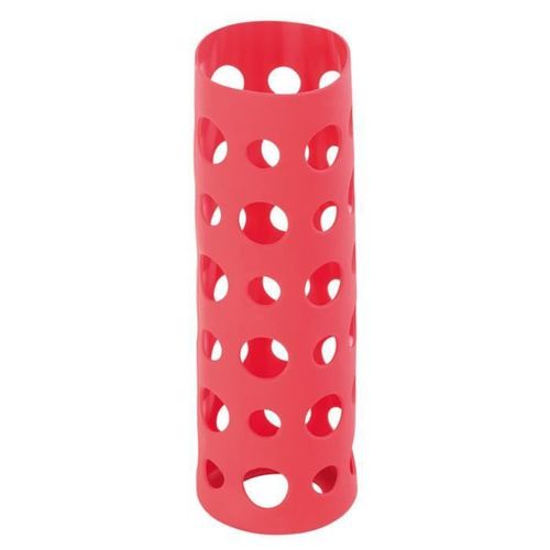 Housse En Silicone 20 Cm Pour Bouteille En Verre - Rouge