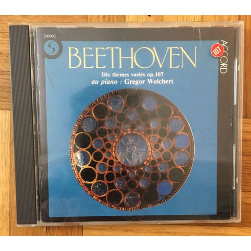Ludwig Van Beethoven (1770-1827) : Variationen Über 10 Volksweisen Variations Sur Dix Thèmes Variés Opus 17 Version Authentique Pour Piano Seul Première Mondiale Par Gregor Weichert Piano Steinway