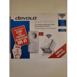 devolo dLAN 500 WiFi Powerline Adapter Kit - Triple Pack for sale