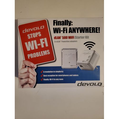 Adaptateurs CPL Devolo dLAN 500 WIFI Starter Kit